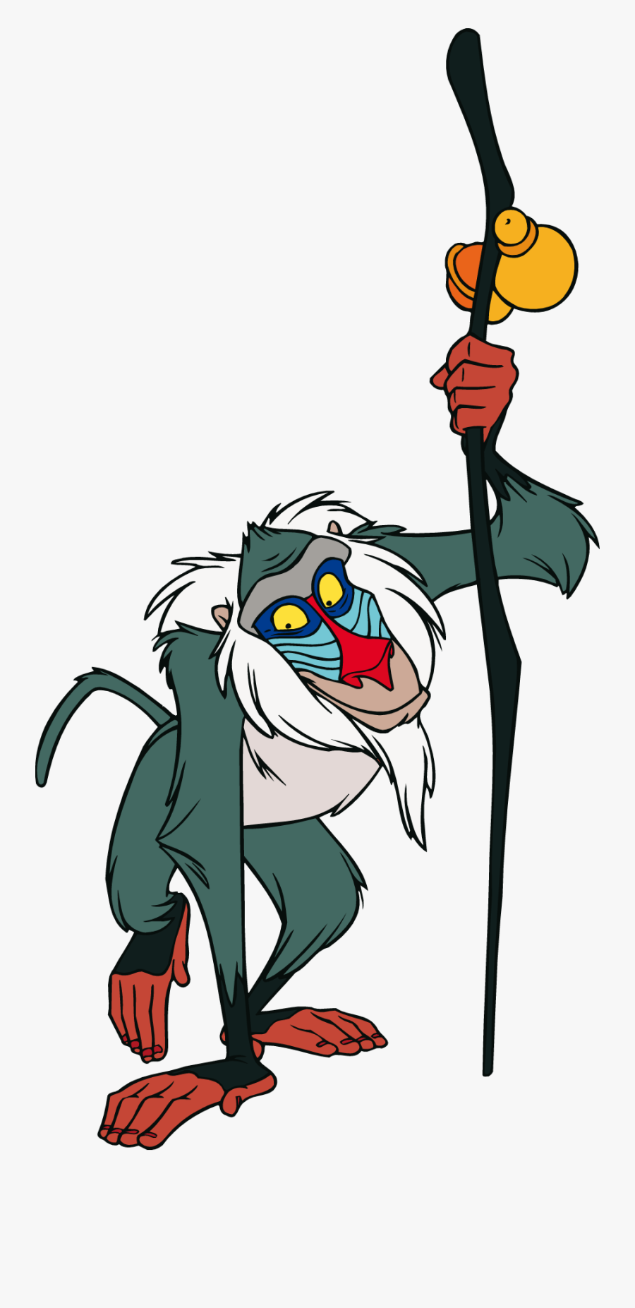 Rafiki Png Transparent - Lion King Character Rafiki, Transparent Clipart