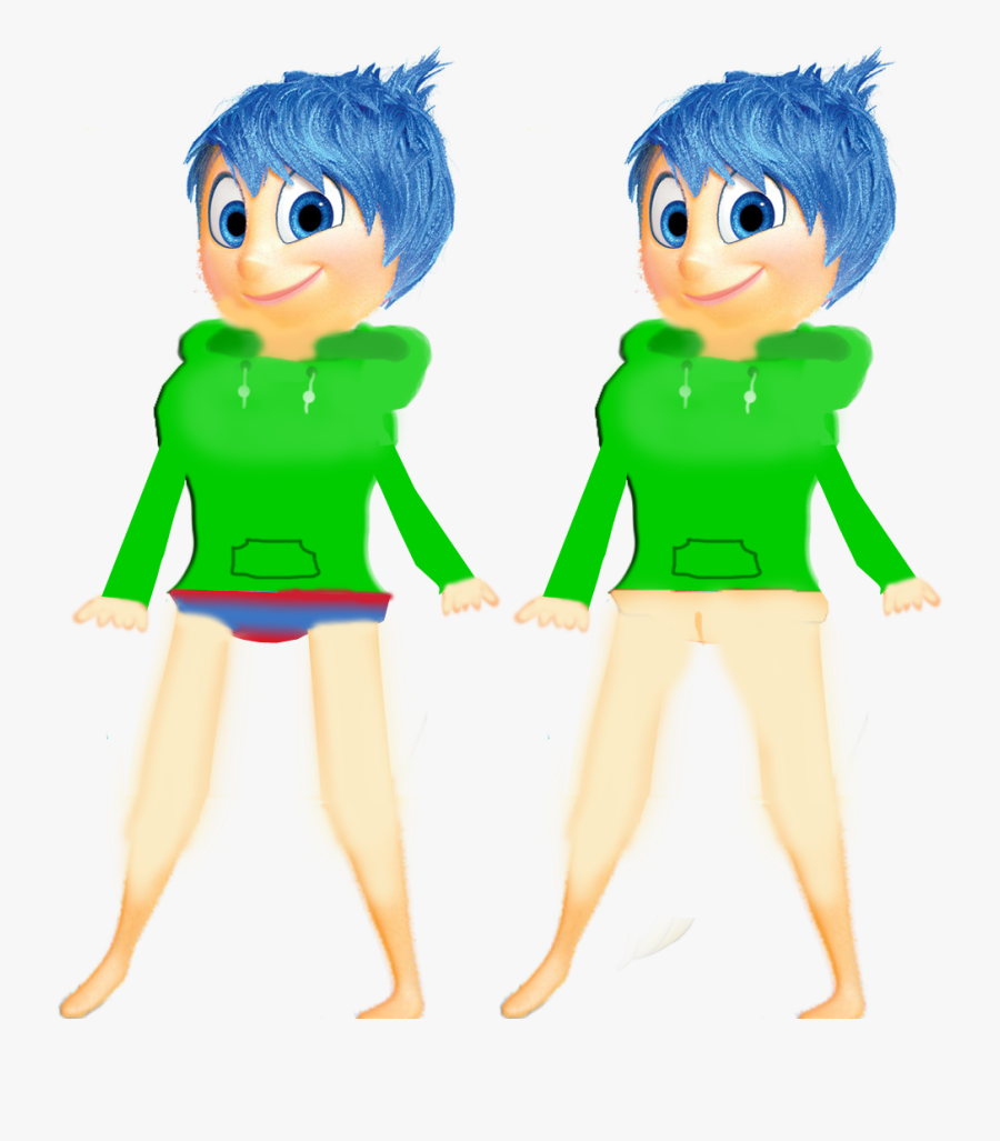 Joy Wearing A Hoodie Sexy - Inside Out Joy Png, Transparent Clipart