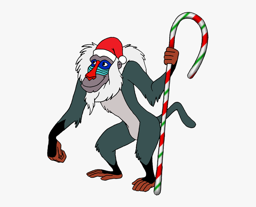 Rafiki Png Clipart - Lion King Christmas Rafiki, Transparent Clipart