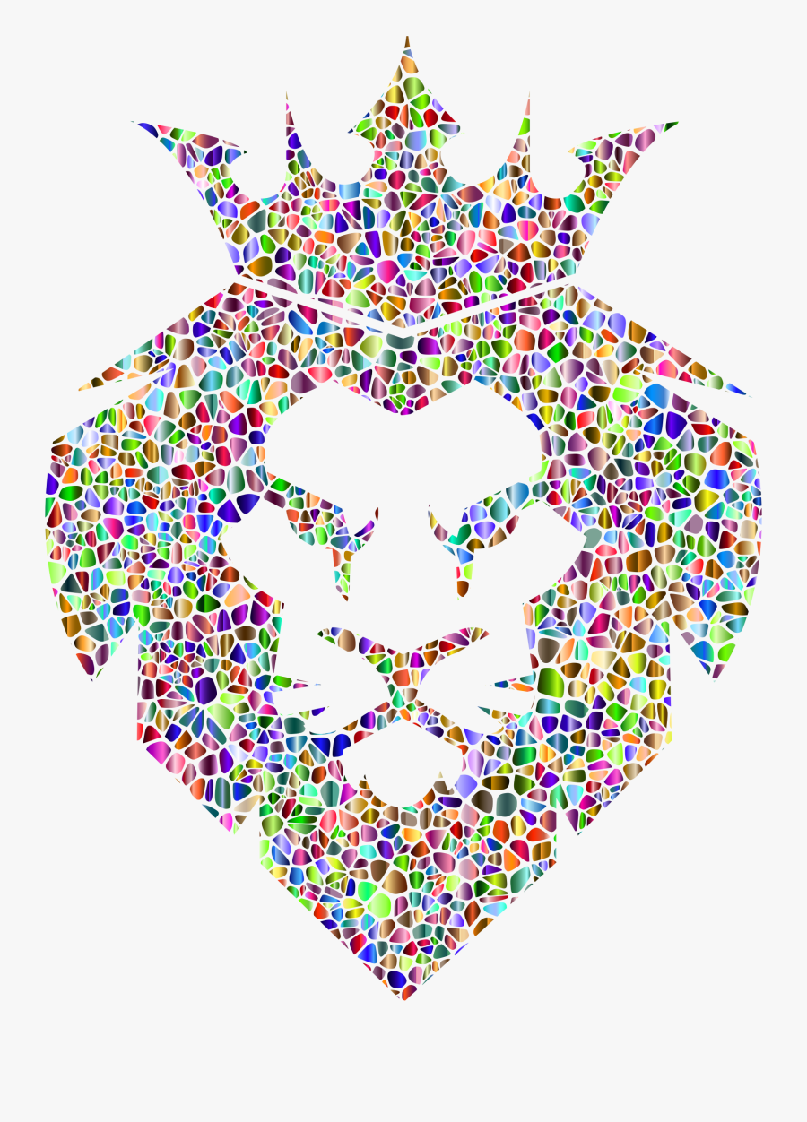 Chromatic Tiles Lion King No Background Clip Arts - King Crown Crown Icon Transparent Background, Transparent Clipart