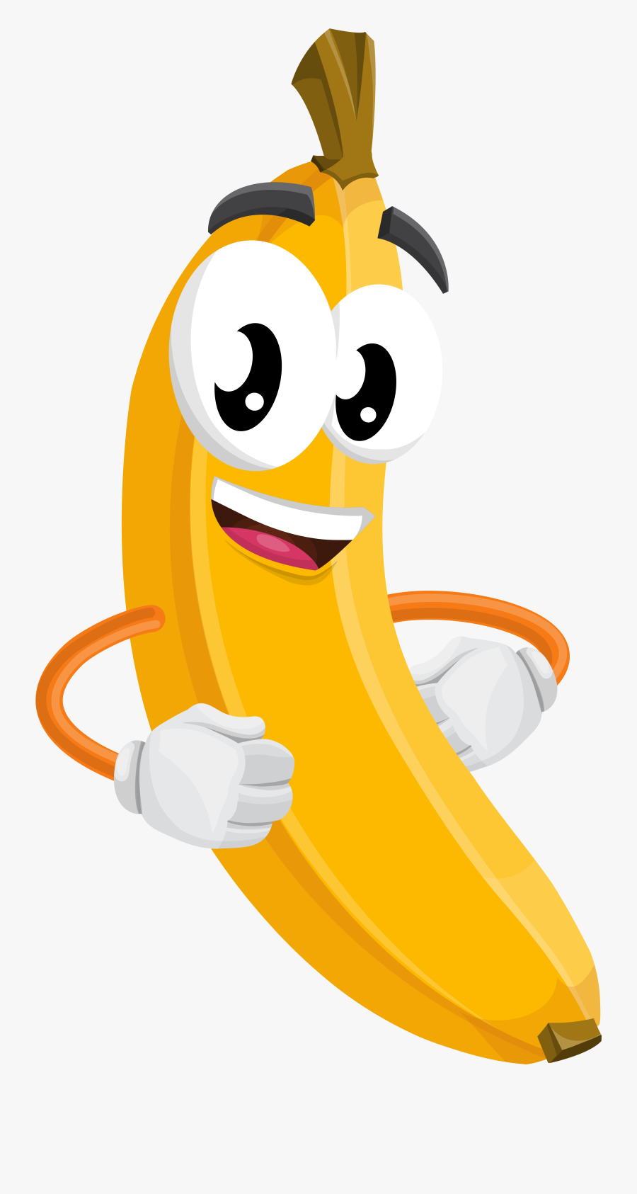 Banana Cartoon Png, Transparent Clipart