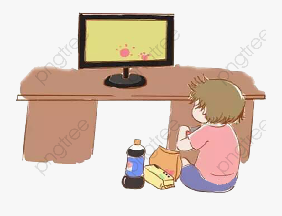 Family Clipart Children - ภาพ เด็ก ดู ทีวี ลาย เส้น, Transparent Clipart