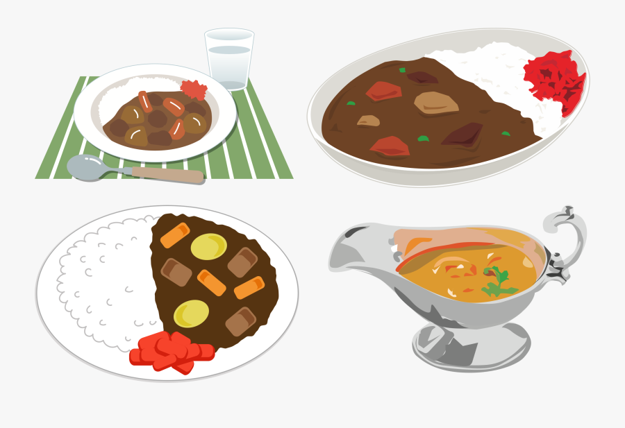 Cuisine,food,recipe - Curry And Rice Clip Art, Transparent Clipart