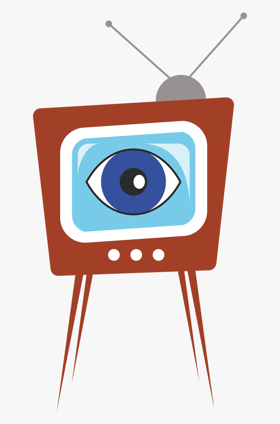 Watching Television Watching Television - Television, Transparent Clipart