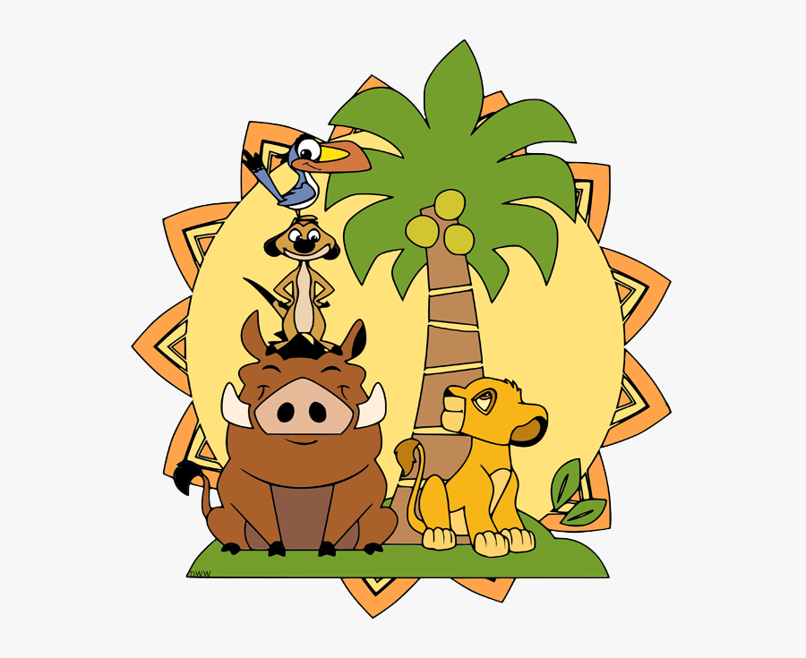 Timon Pumbaa Zazu Simba, Transparent Clipart