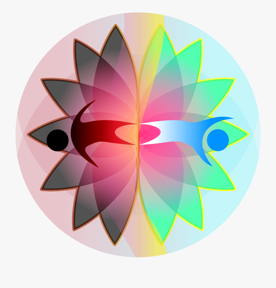 Joy And Sadness Representation Vector Clipart, Transparent Clipart