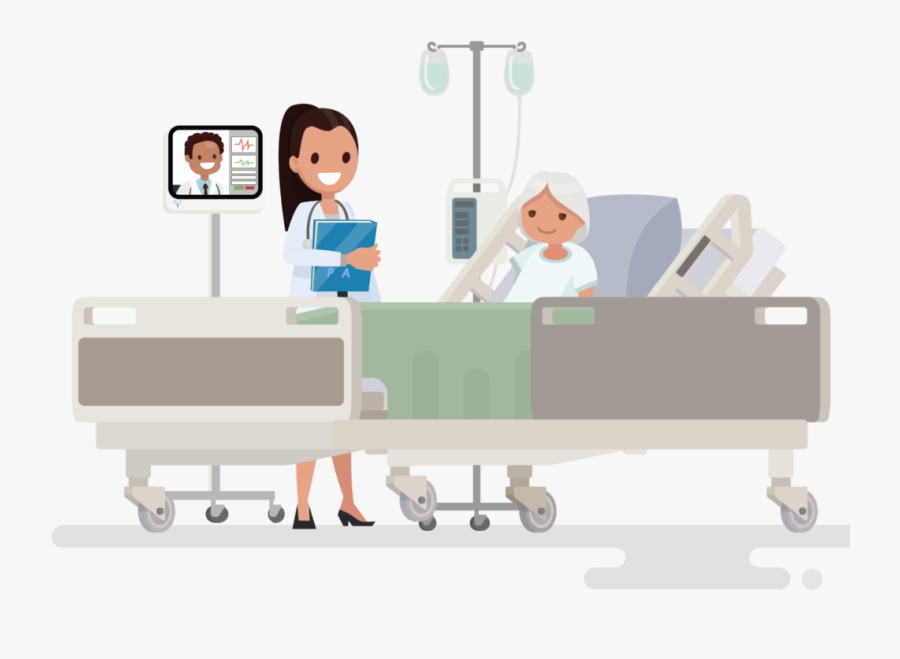 Long Term Care Hospital Cartoon, Transparent Clipart