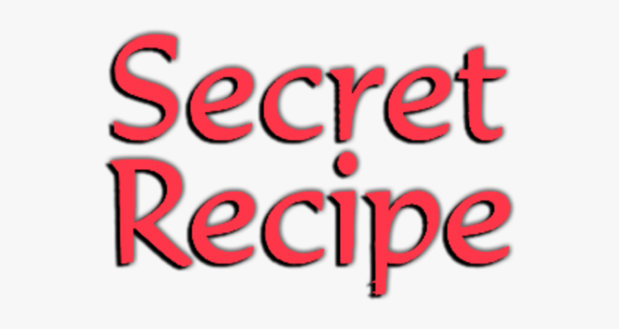 Secret Recipe Logo Png - Graphic Design, Transparent Clipart