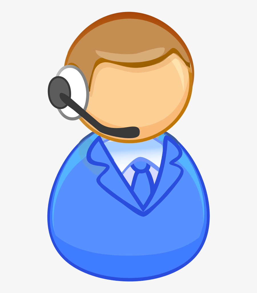 Artwork,headgear,smile - Customer Service Representative Clipart, Transparent Clipart