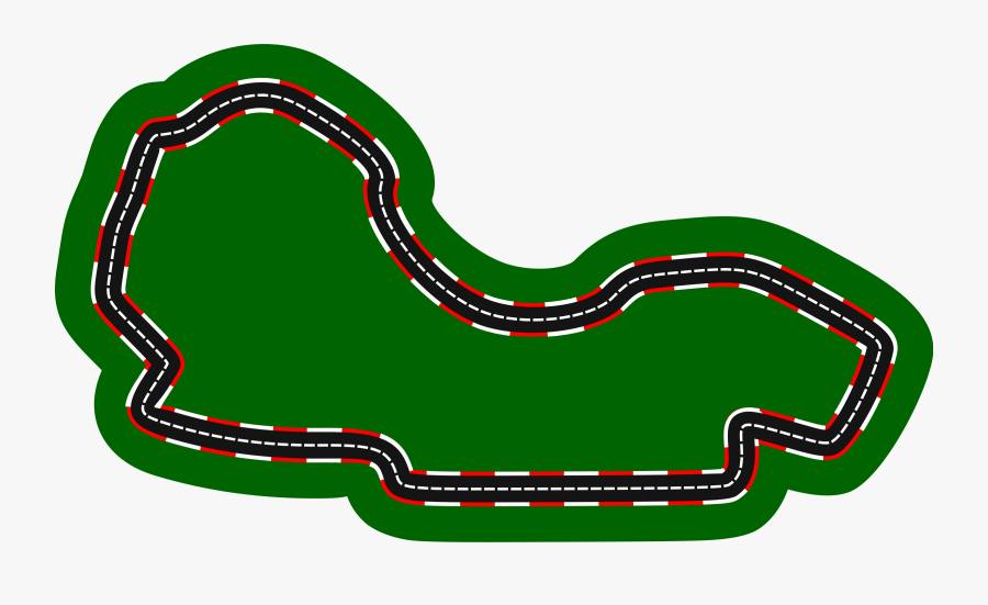 Clip Art Formula Auto Racing Australian - Race Car Track Drawing, Transparent Clipart