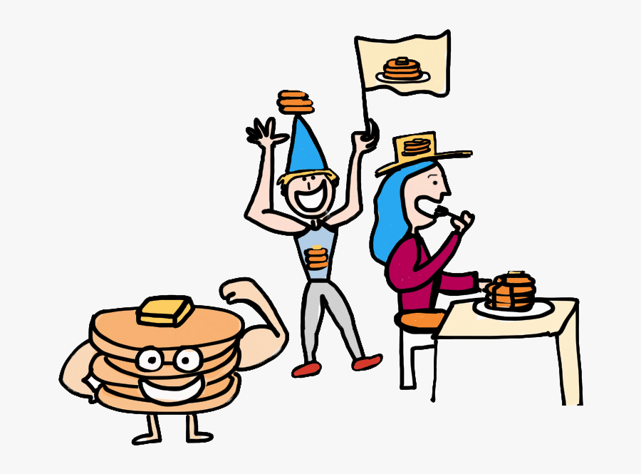 Pancake Clipart Pancake Recipe - Pancake, Transparent Clipart