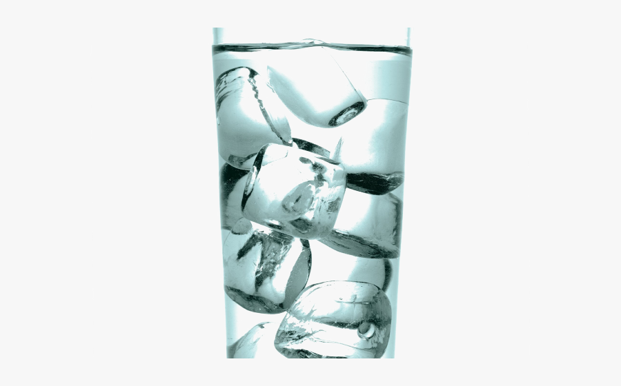 Transparent Liquid Water Clipart - Glass With Ice Png, Transparent Clipart