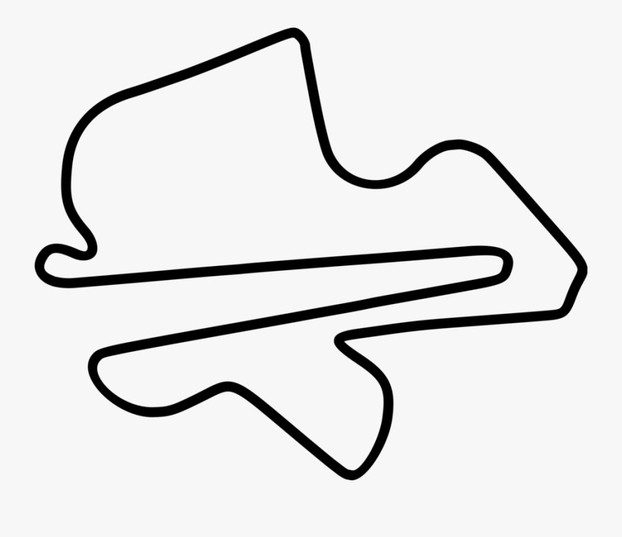 Triangle,line Art,angle - Sepang International Circuit Png, Transparent Clipart