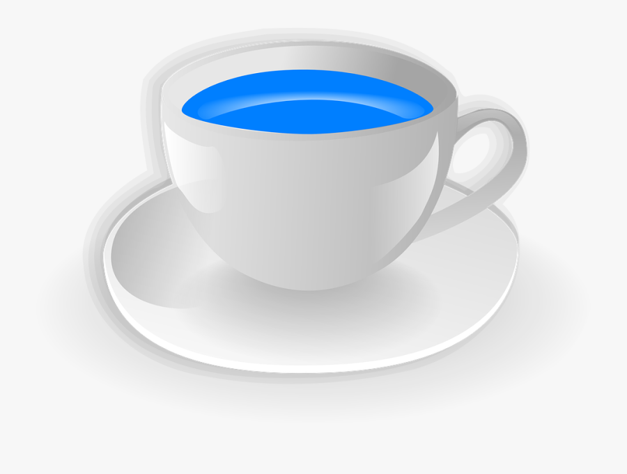 Cup, Saucer, Drink, Beverage, Water, Ceramic, Drinking - Cawan Png, Transparent Clipart