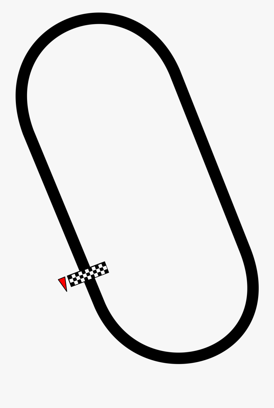 Freeuse Stock Oval Race Track Clipart, Transparent Clipart