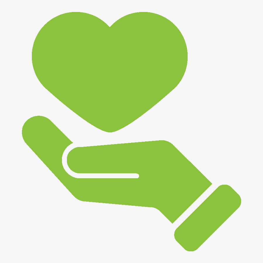 Help Lesotho Psychosocial Support - House In Hand Icon, Transparent Clipart