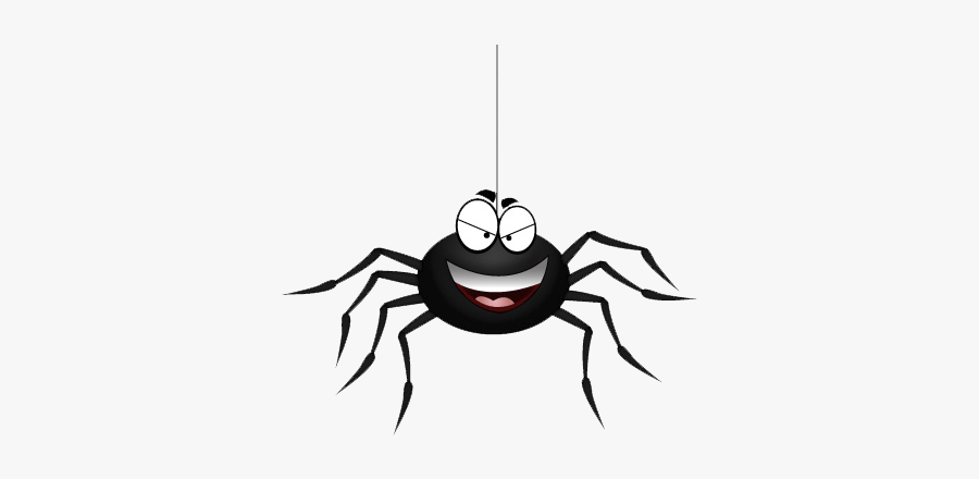 Web Black House Clip - Паук Рисунок Пнг, Transparent Clipart