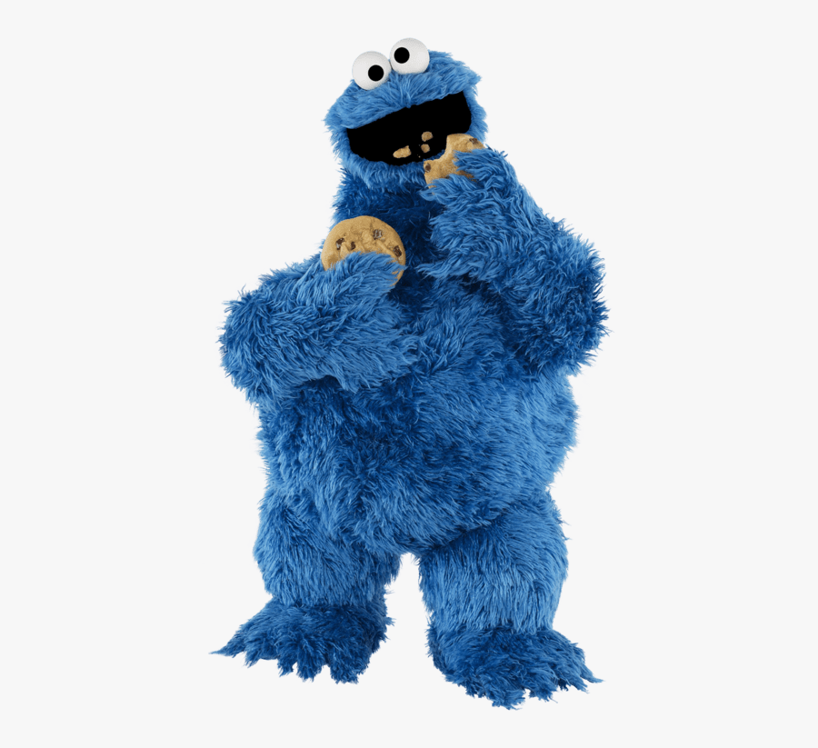 Sesame Street Cookie Monster - Cookie Monster, Transparent Clipart