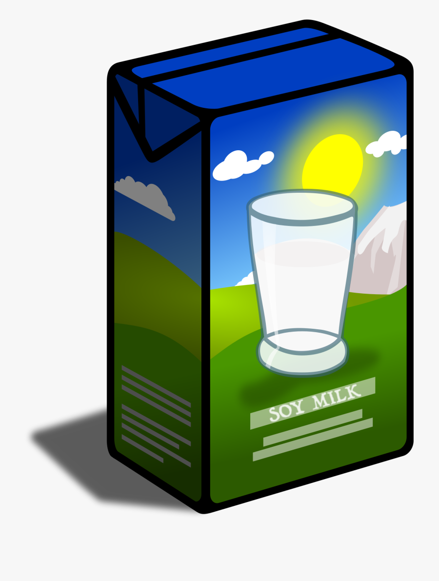 Water,glass,green - Carton Of Milk Clipart, Transparent Clipart