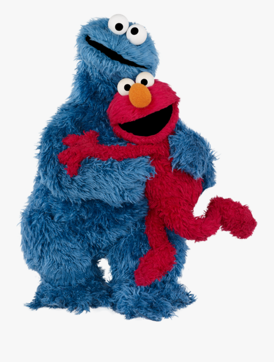 Clip Art Elmo To Star In - Elmo And Cookie Monster, Transparent Clipart