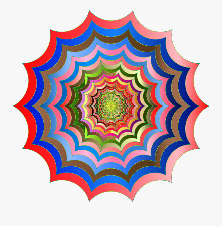 Spider Web Revitalized Big - Circle, Transparent Clipart