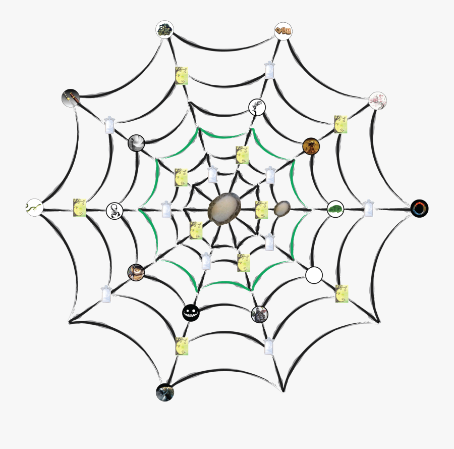 Spiderweb Clipart Spider Nest - Spider Man Telaraña Para Colorear, Transparent Clipart