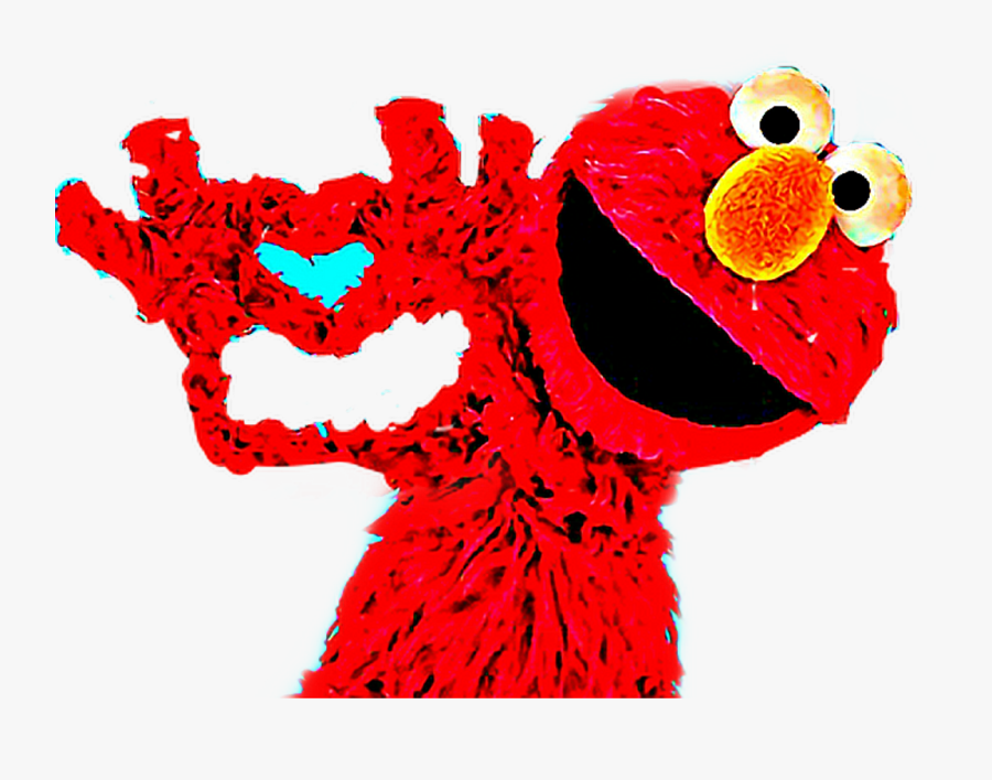 Elmo And Cookie Monster Clipart , Png Download - Elmo Heart, Transparent Clipart