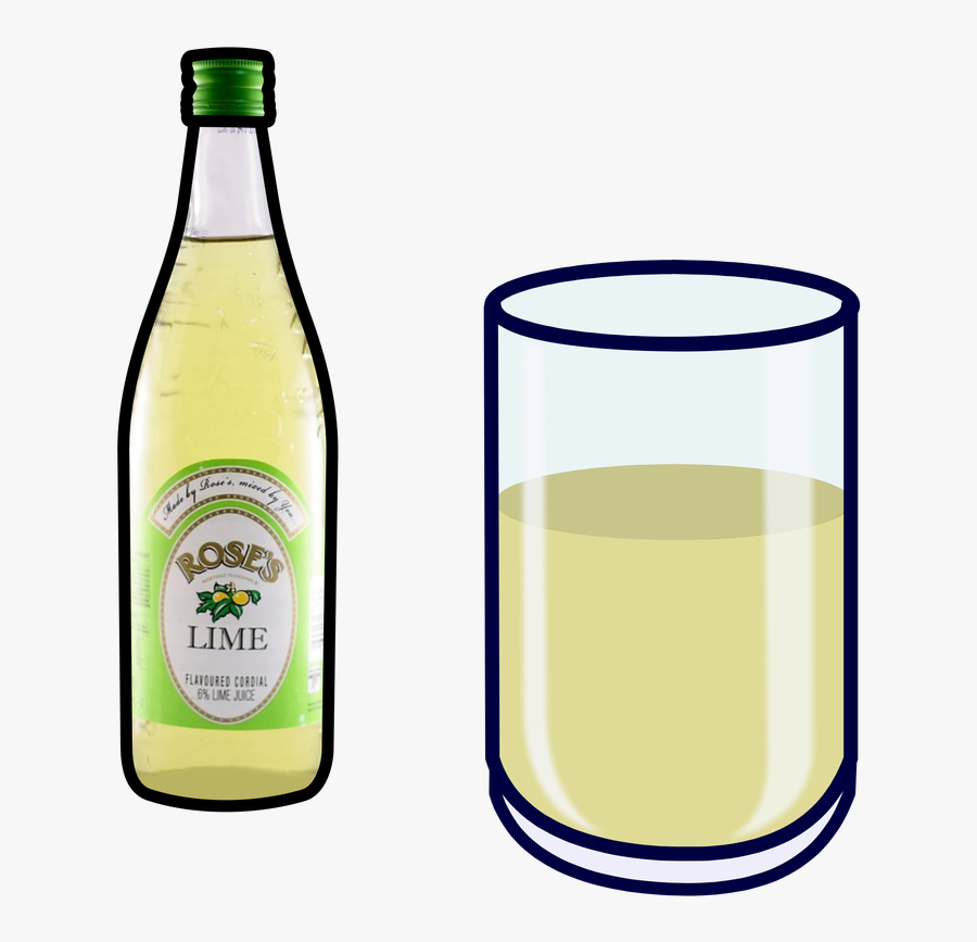 Transparent Alcoholic Drink Clipart - Squash And Cordial Clip Art, Transparent Clipart