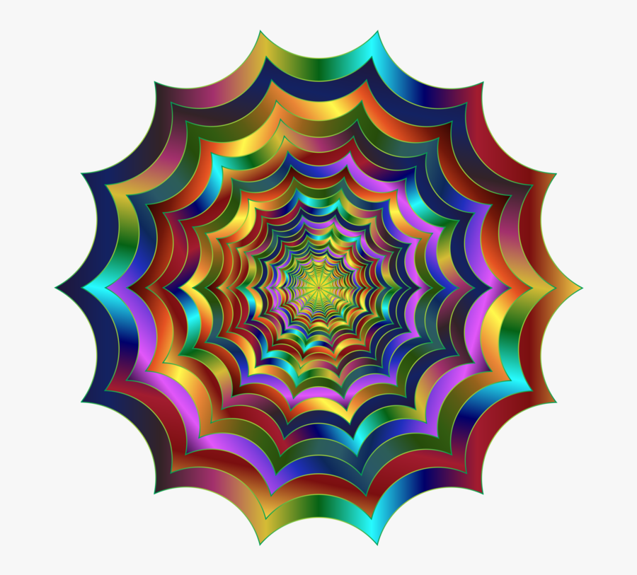 Symmetry,fractal Art,circle - Portable Network Graphics, Transparent Clipart