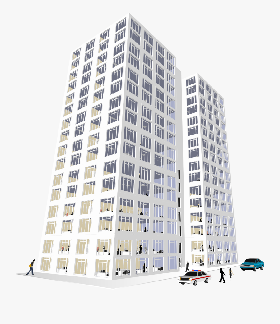 Transparent Skyscraper Png - Hiranandani Barca, Transparent Clipart