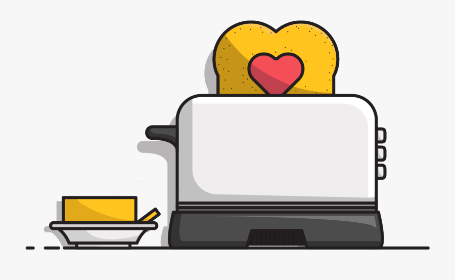 Butter Clipart Buttered Toast, Transparent Clipart