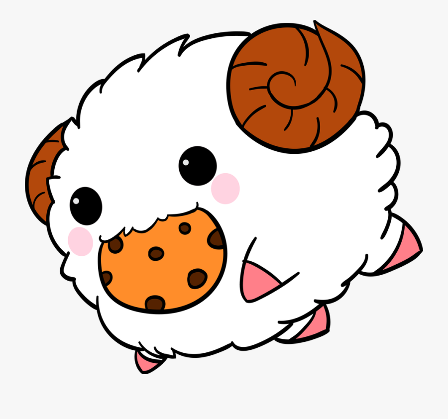 Le Cookie Monster By Breakingkirigaya - Cute Fluffy Monsters Animal, Transparent Clipart
