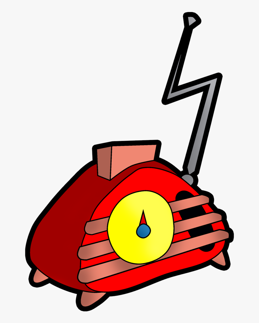 Free Library The Brave Little Toaster - Radio From The Brave Little Toaster, Transparent Clipart