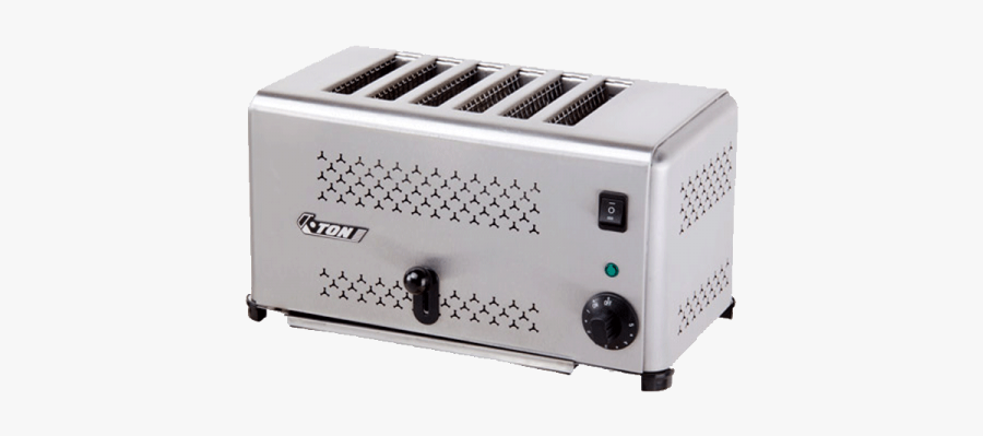 Clip Art 6 Slice Toaster - Bread Toaster 6 Slice, Transparent Clipart