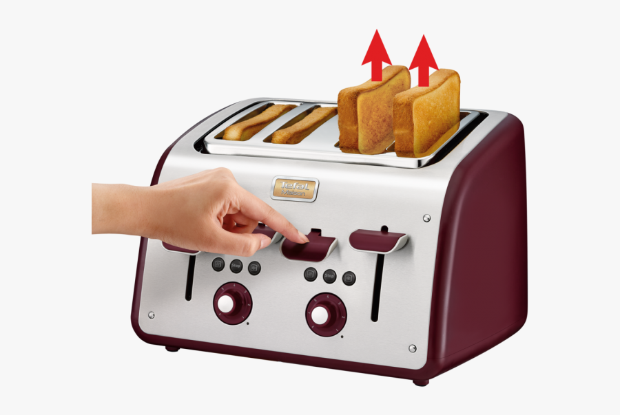 Jpg Black And White Download Toaster Clipart Electrical - Tefal Tt770811, Transparent Clipart