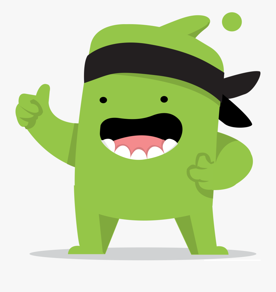 Monster Clipart Dojo - Class Dojo Green Monster, Transparent Clipart