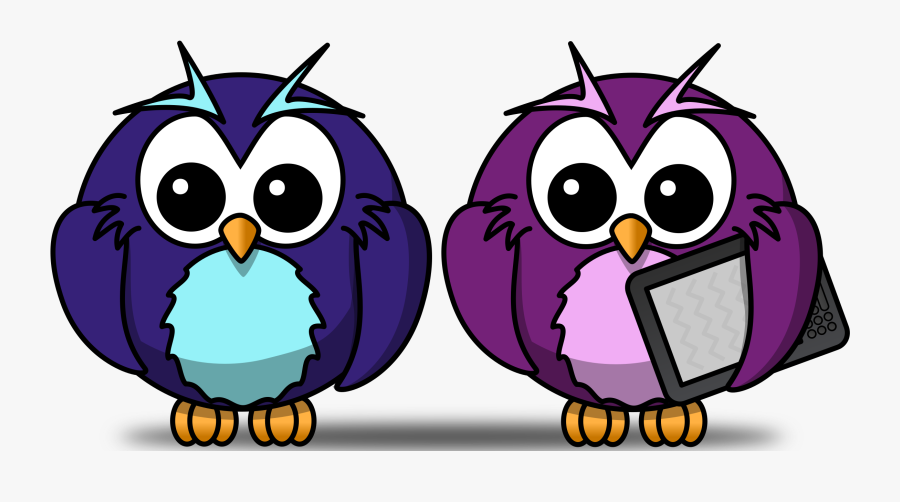 Friend Clipart Owl - Cartoon Owl, Transparent Clipart