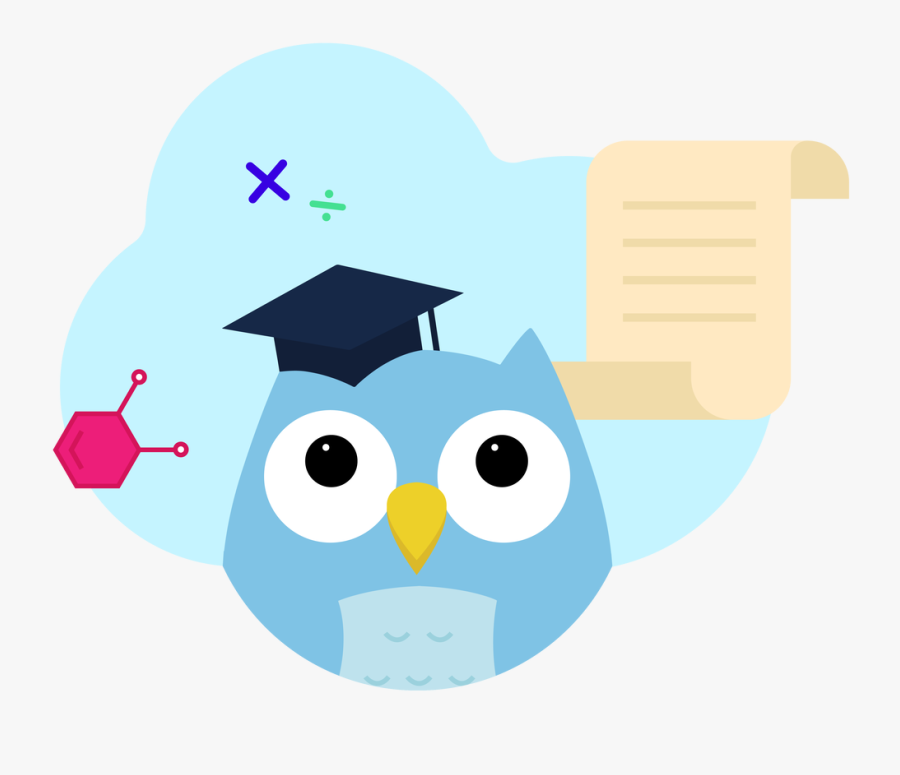 Spelling Clipart Owl - Cartoon, Transparent Clipart