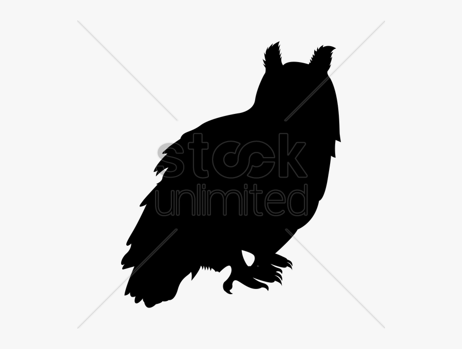 Long-eared Owl Clipart Owl Photography Silhouette - Illustration, Transparent Clipart
