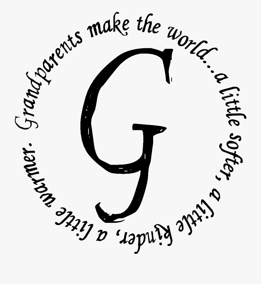Transparent Grandparents Clipart - Grandparents Make The World A Little Softer, Transparent Clipart