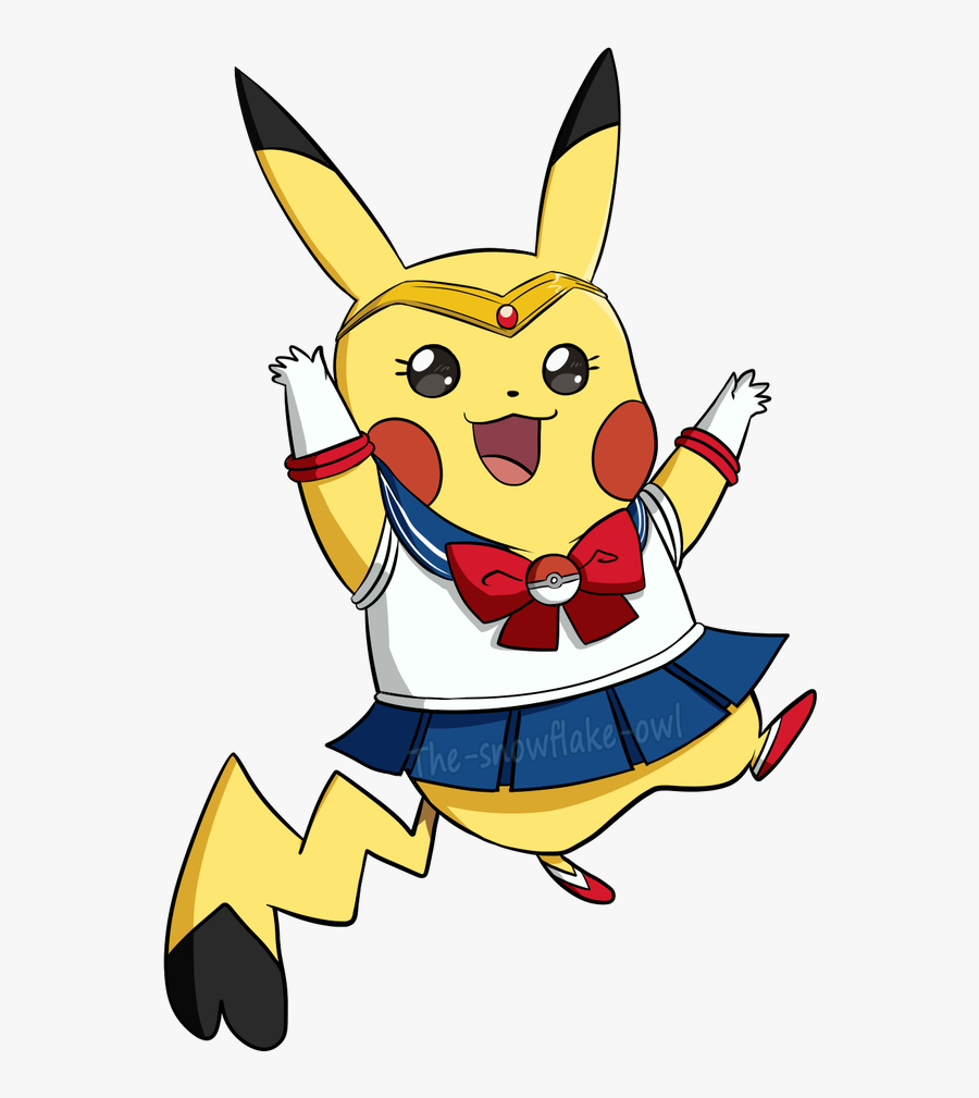 Cosplay Pikachu - Sailor Moon Y Pikachu, Transparent Clipart