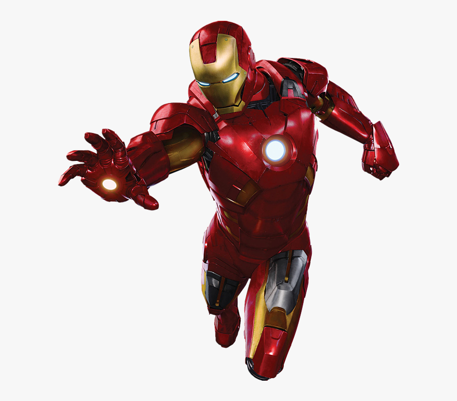 Iron Man Defense Clipart Png - Iron Man With Transparent Background, Transparent Clipart