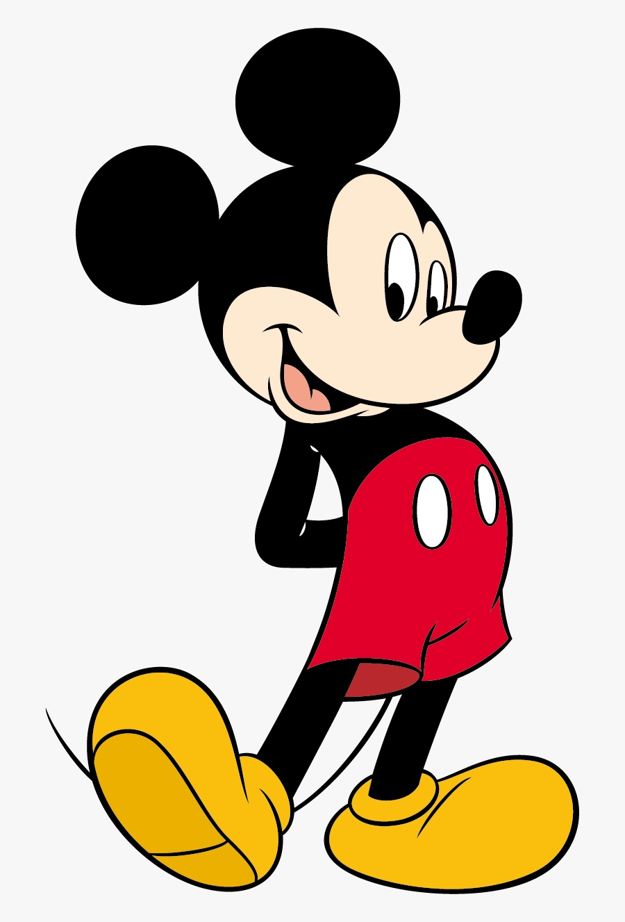 True Original Mickey Mouse - Mickey The True Original, Transparent Clipart