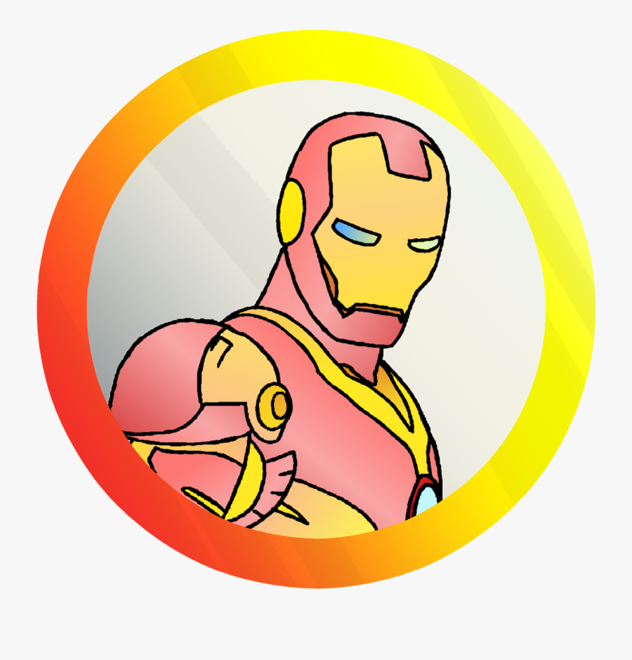 Iron Man Hero Avenger Free Picture - Sketsa Iron Man, Transparent Clipart