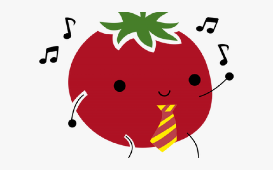 Tomato Clipart Dancing, Transparent Clipart