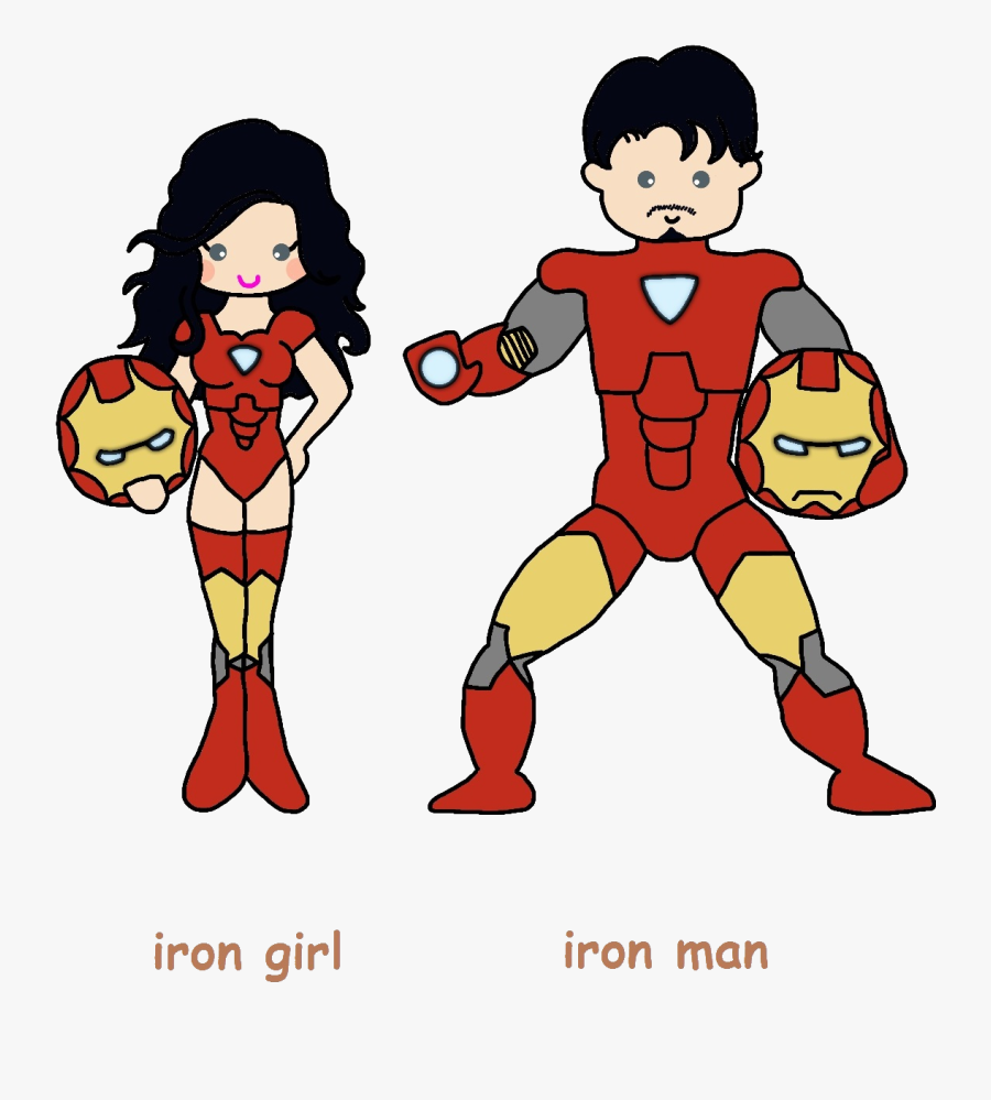 Cute Baby Iron Man , Transparent Cartoons - Cute Baby Iron Man, Transparent Clipart