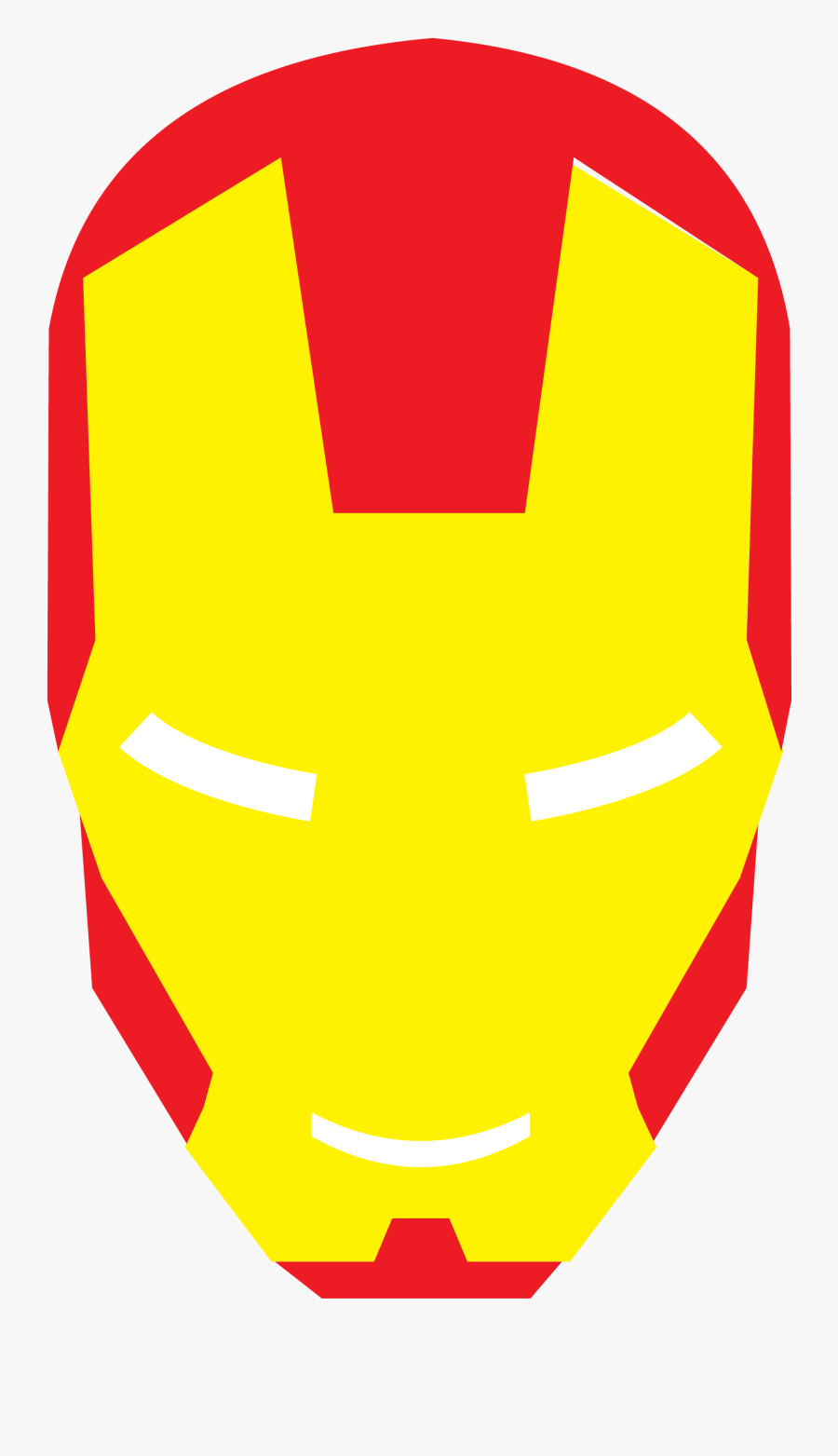 Classic Iron Man Short - Head Iron Man Clipart, Transparent Clipart