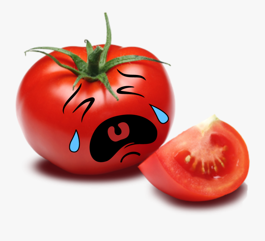Adorable Red Cute Sad Scyousa - Cherry Tomato Png, Transparent Clipart