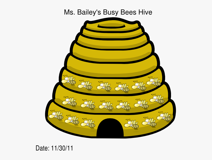 Clipart Beehive, Transparent Clipart