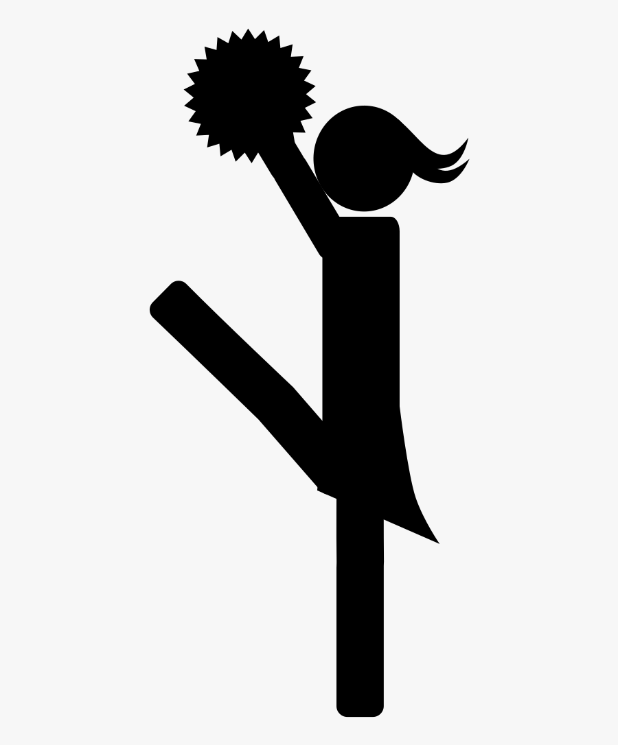Recommendations Cheerleader Clipart Awesome File Cheerleader - Flashlight, Transparent Clipart